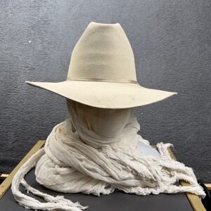 Mens Bradford Western Hat Size 7 1/4‎ Felt Cowboy Hat Amarillo Texas